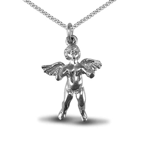 925 Silver Angel Pendant Silver Collection From Personal Jewellery