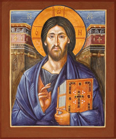 Christ Of Sinai Aidan Hart Sacred Icons