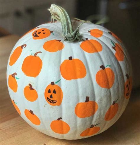 100 Cool No Carve Painted Pumpkin Ideas Designs And Faces 2019