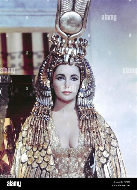 elizabeth taylor cleopatra 1963 réalisé par joseph mankiewicz l photo stock alamy