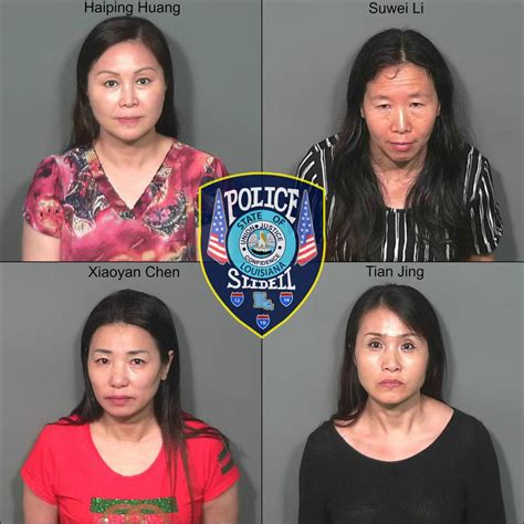 Slidell Police Make Arrests At Massage Parlors Following Undercover