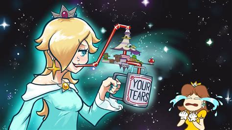 Rosalina Drinking Daisys Tears Super Smash Brothers Know Your Meme