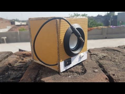 How To Make A Amplifier Speaker Youtube