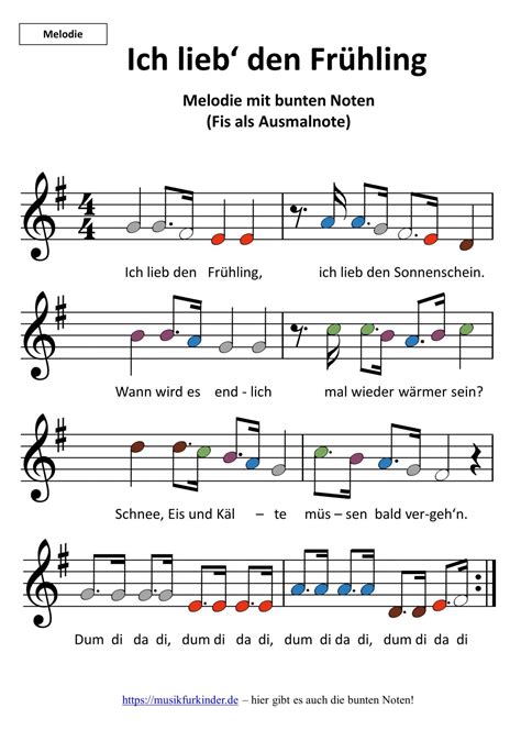 Von georg danzer bis die ärzte. Lied: Ich lieb den Frühling - Musik für Kinder