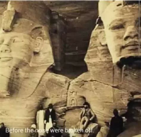 What Happened To The Sphinx Nose In Egypt