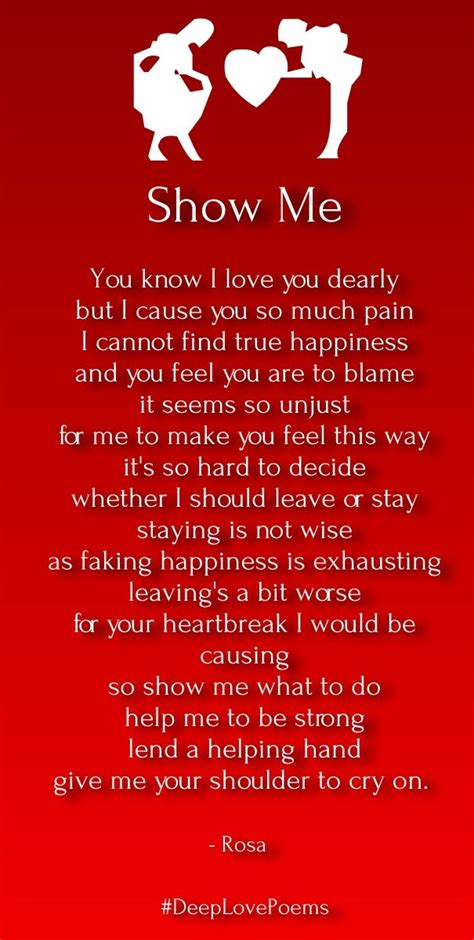Dec 30, 2020 · most of all, focus on hard work and practice. Deep Love Poems for Him - Very Heart Touching | Love poems ...