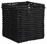 Black Storage Baskets Images