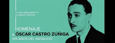 He acquired tuberculosis during the epidemic in our country. Liceo Oscar Castro - Homenaje Natalicio Óscar Castro Zúñiga