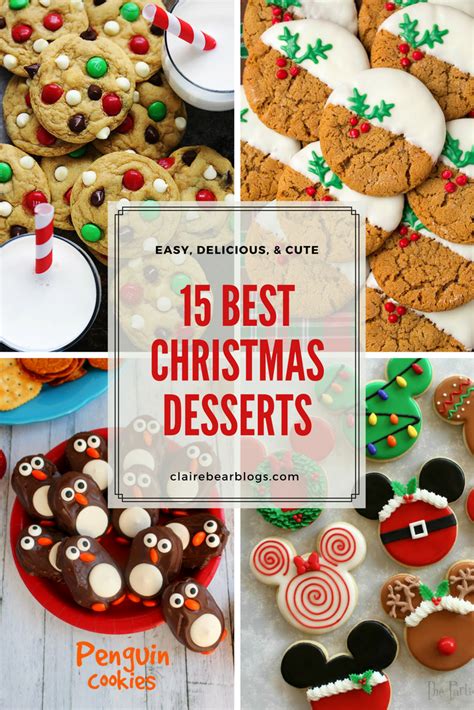 See more ideas about christmas desserts, dessert recipes, holiday dessert recipes. 15 Easy & Fun Christmas Dessert Recipes