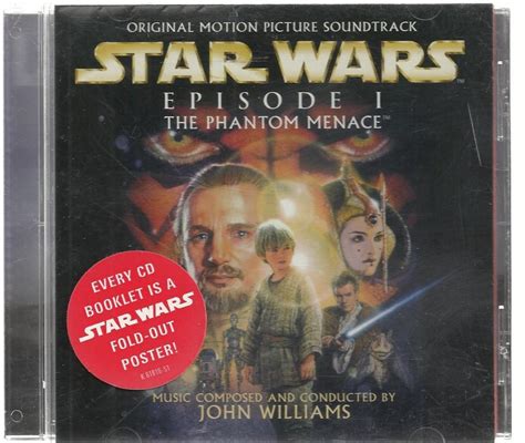 Star Wars Eposode 1 The Phantom Menace Original Soundtrack Cd