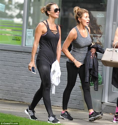 Alex Gerrard Shows Off Her Sculpted Physique As She Steps Out In