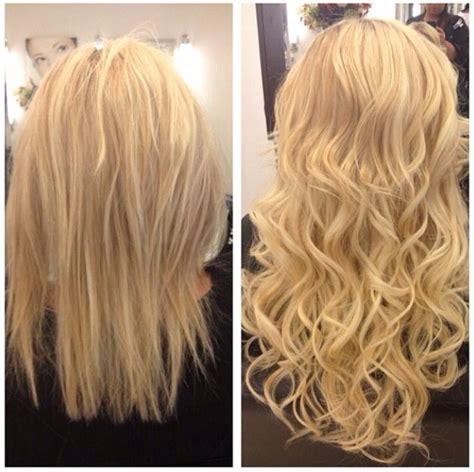 Made with nothing but pure remy human hair. 279 best Before & After Hair Extensions images on ...