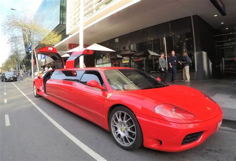 Ferrari Stretch Limousine Melbourne - Worlds Fastest Limo