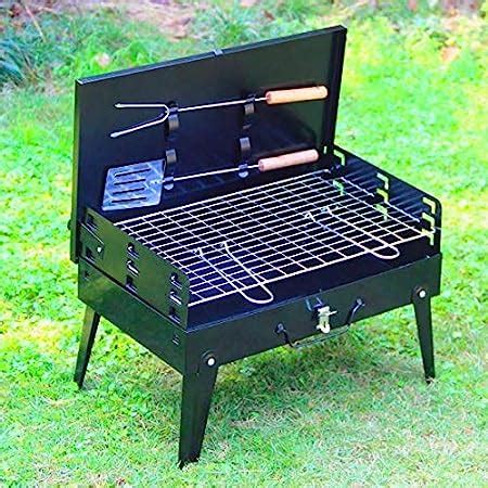 Kresal Portable Desktop Bbq Portable Charcoal Grill Barbecue Stainless