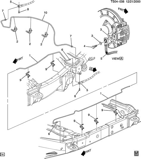 Chevrolet Trailblazer 4wd Brake Linesrear Epc Online