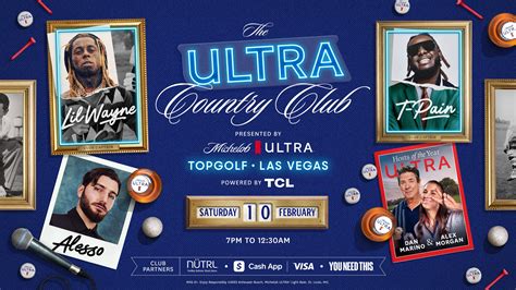 Feb 10 | Michelob ULTRA Super Bowl Party – Lil Wayne, T-Pain, Alesso
