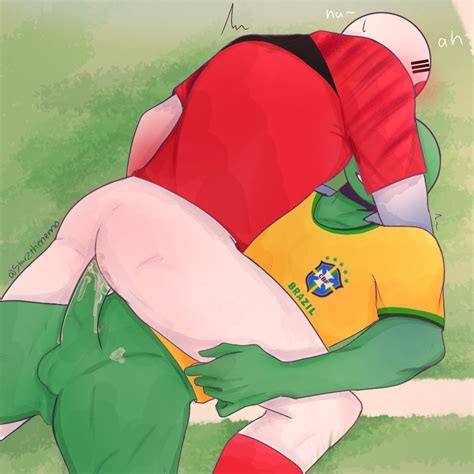 Rule 34 2022 Fifa World Cup Anal Brazil Countryhumans Countryhumans Fifa Gay Gay Sex