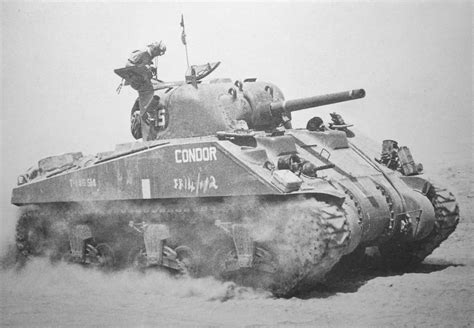 British M4 Sherman Condor World War Photos