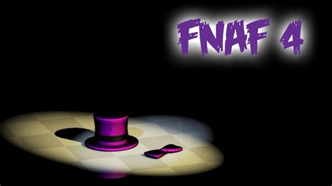 Purple Freddy Hat Secret Nightmare Animatronic Five Nights At