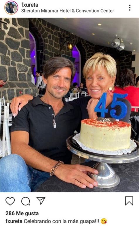 «son bien cara de r…, ahora todos sus compañeros de trabajo 'ay, qué pena'. Pareja de Raquel Argandoña cumplió 45 años y así lo ...
