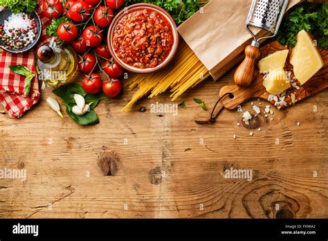 Italian Food Background Hi Res Stock Photography And Images Alamy