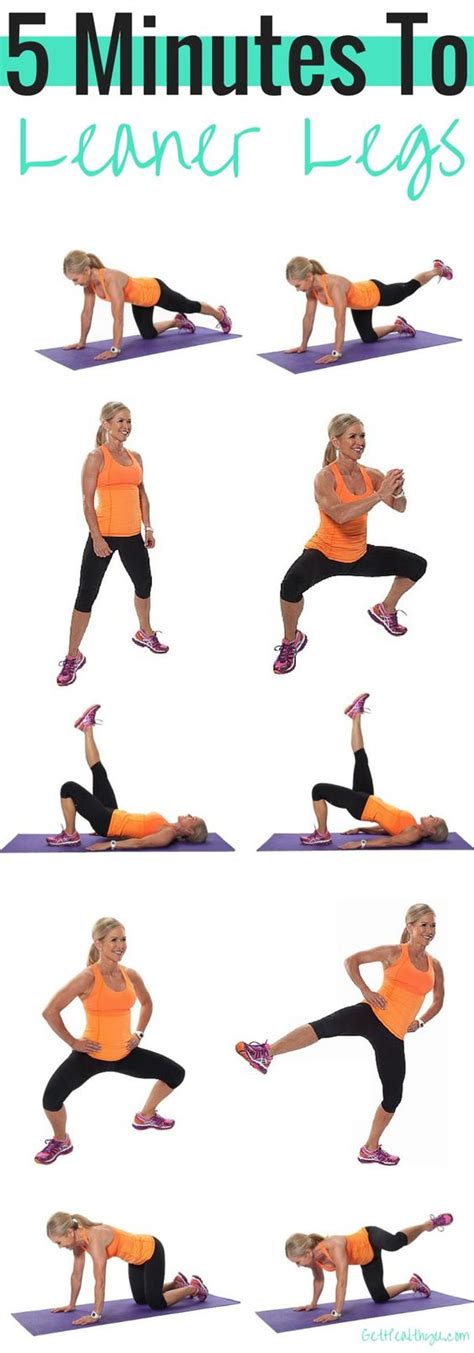 10 Amazing 5 Minute Workouts To Tone Your Abs Inner Thighs Butt And