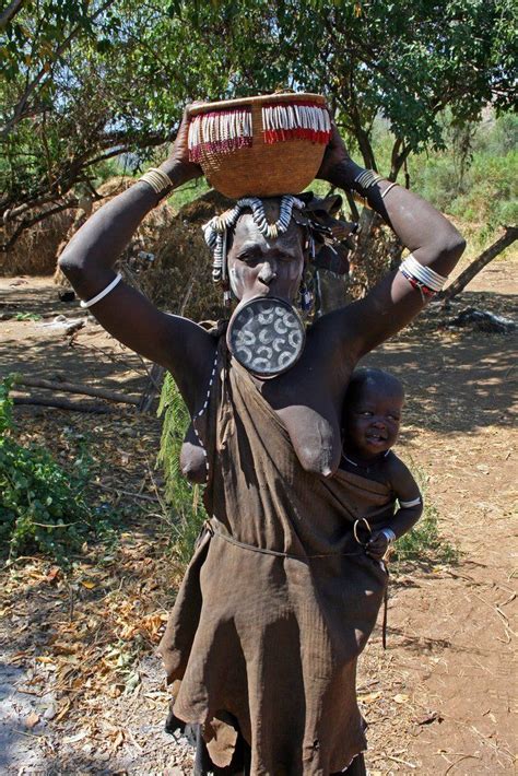 The Mursi Tribe Of Ethiopia African Tribal Girls African Life African