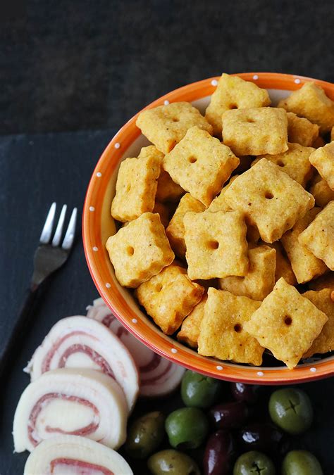 Rosewater in which one of the characters goes crazy after watching her guests enjoy a bunch of. Homemade Cheez-Its Crackers | SoupAddict.com