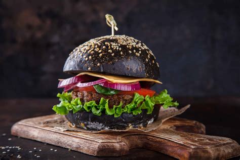 Vegan Black Burger Bun Launch Brital