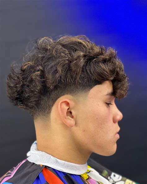 Curly Afro Taper Haircut