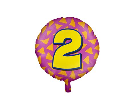 Happy Folieballon 2 Jaar Grote 2e Verjaardag Ballon De Goede Keus