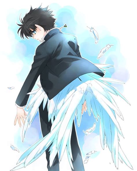 Anime With Angelic Wings By Animepewds On Deviantart