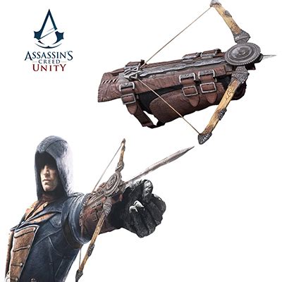 Assassin Creed Unity Arno Arrow Phantom Blade Gauntlet Cosplay Props