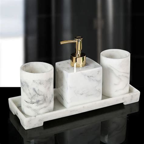 Hotel Balfour Marble Bathroom Accessories Hotel Amenities Set Buy