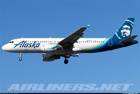 Airbus A320 214 Alaska Airlines Aviation Photo 6416437