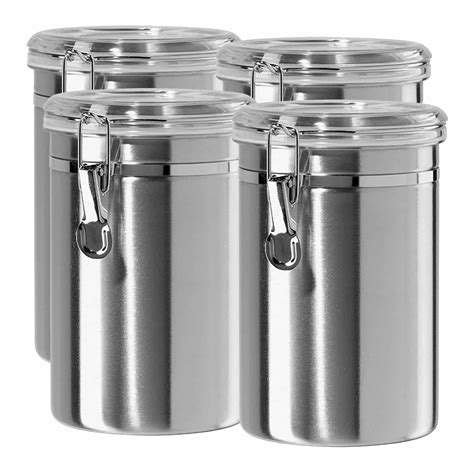 top 10 best stainless steel airtight canister sets in 2022 reviews