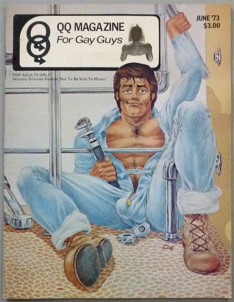 Vintage QQ MAGAZINE For Gay Guys Vol 5 No 3 June 1973 W Color
