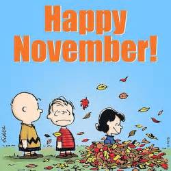 Happy November Peanuts Gang Pictures Photos And Images For Facebook