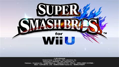 Image Ssb4 Wii U Title Screenpng Logopedia Fandom Powered By Wikia