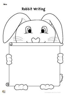 Print four easter word wall words and use one of the words in a sentence. FREE Easter Themed Worksheets and Printables by The Paper ...