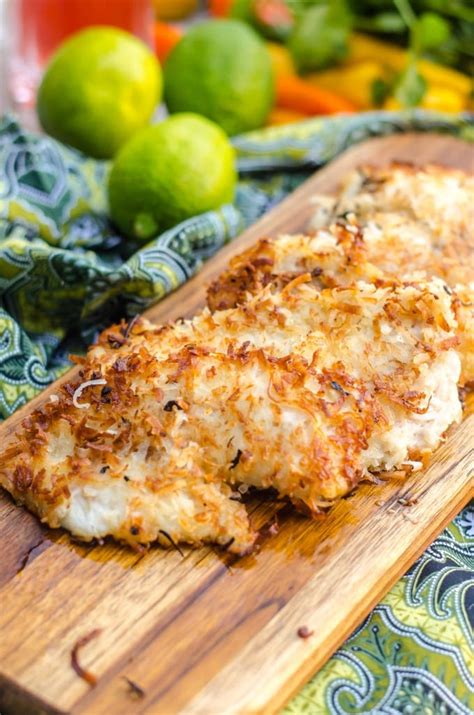 Coconut Fried Fish Coconut Crusted Fish Recipe
