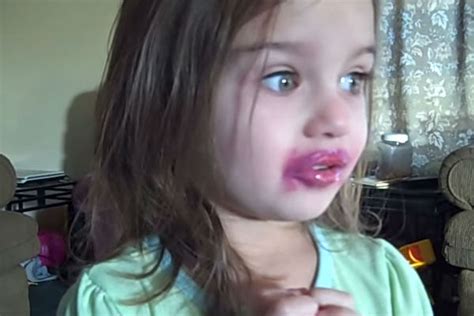Cute Video Little Girl Spins A Tale After Makeup Mishap Abc7 San