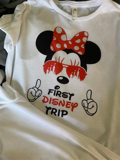 Camiseta Personalizada De Disney Etsy