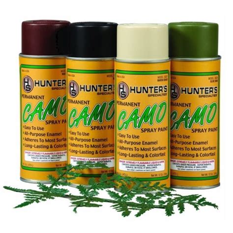 Hunters Specialties 00320 Permanent Camo Spray Paint 12 Oz Kit Ebay