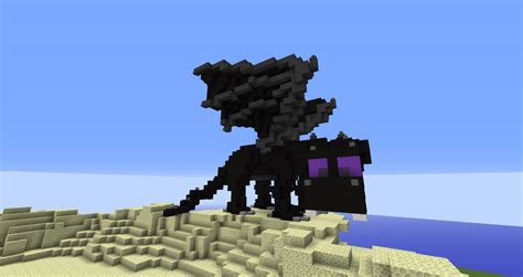 Ender Dragon Statue Minecraft Project