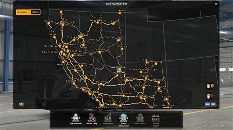 ATS Full Save Game For NO DLC TruckersMP Singleplayer Convoys American Truck Simulator Mods