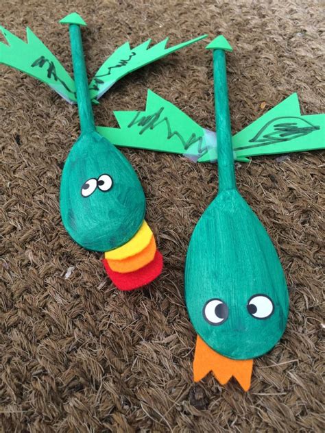 We'd love to hear from you! Wooden spoon dragon for St George - the-gingerbread-house ...
