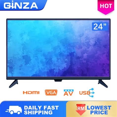 Ginza Digital Tv 24 Inch Hd Led Tv Model Tclgs24h Dvbt 2 Built In
