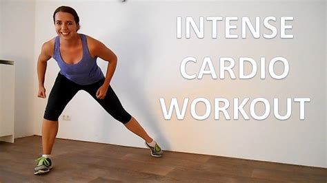10 Minute Intense Cardio Workout At Home Youtube