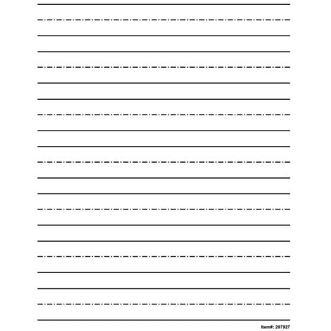 Low Vision Practice Writing Paper Bold Line